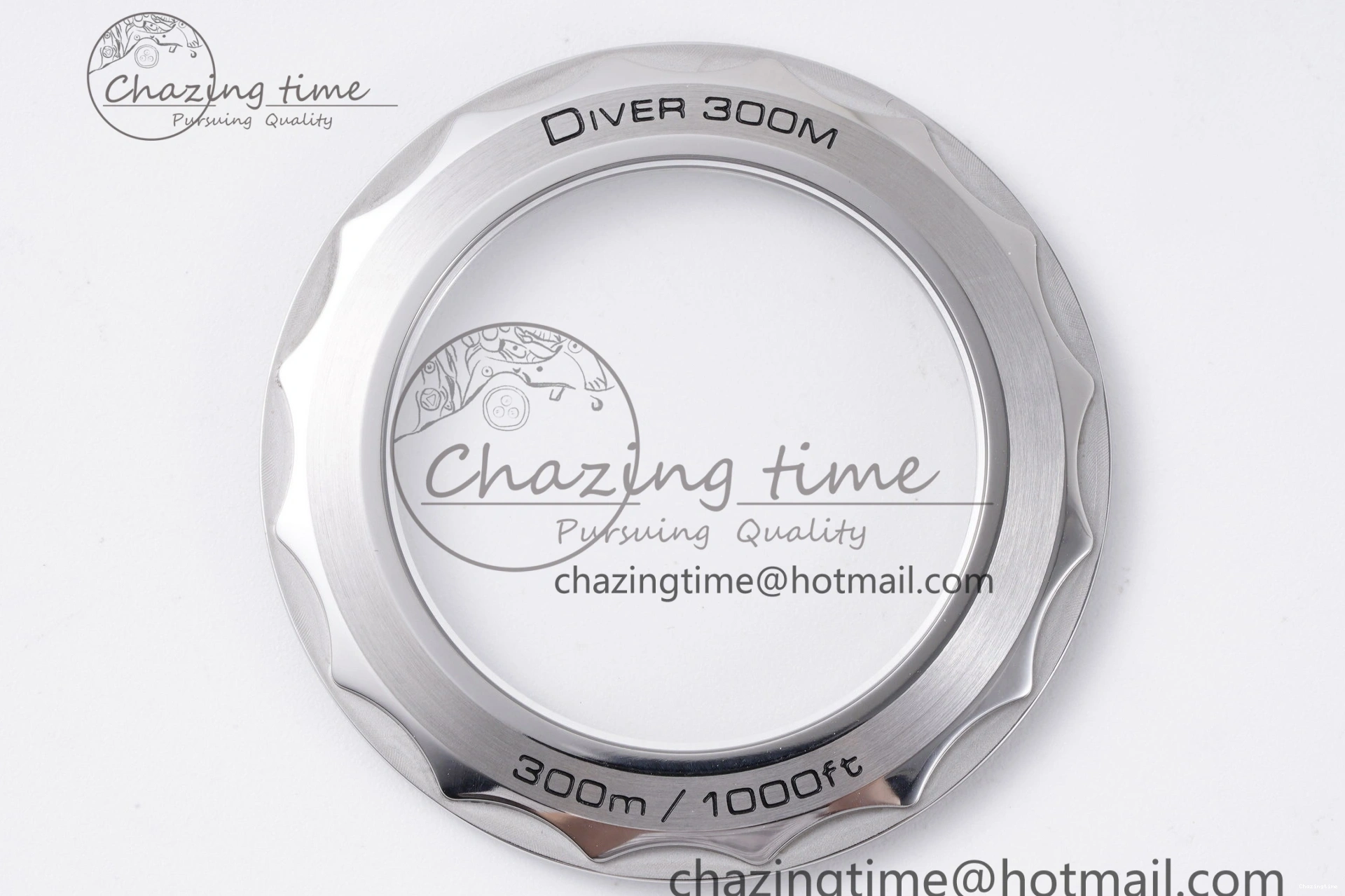 0428 Thermal Seamaster Diver 300M ZF 1:1 Best Edition Blue Ceramic White Dial on SS Bracelet A 7733